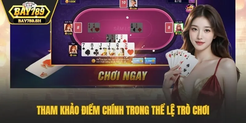 Tham khảo điểm chính trong thể lệ trò chơi